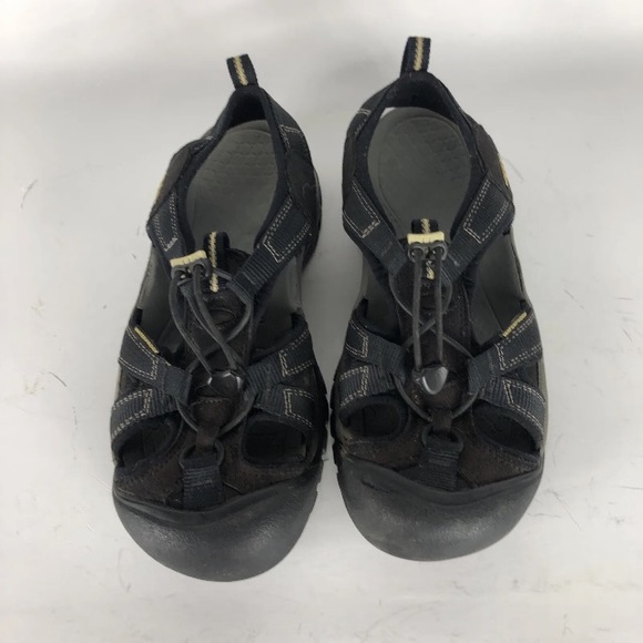 Keen Mens 7 39.5 Water Sandals Venice Black Outdoor Shoes main image 8